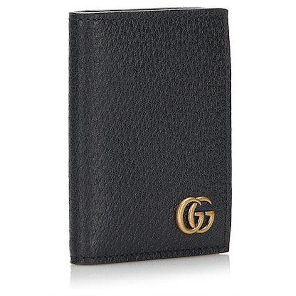 Gucci Black Leather Card Holder